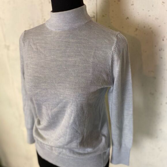 #138 ANTHRO MOTH Pale Blue Summer Sweater - Picture 5 of 8